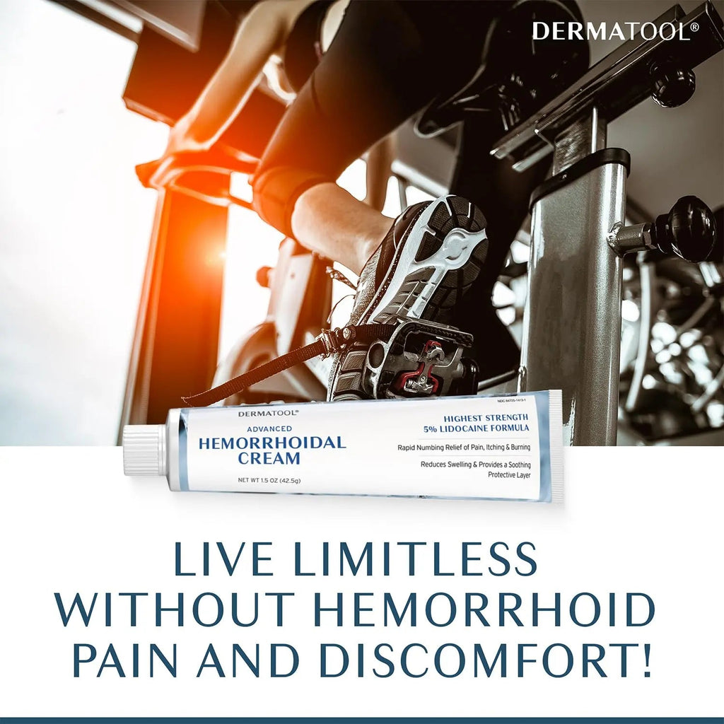 Hemorrhoid Treatment - Advanced Hemorrhoid Cream 5% Lidocaine & Phenylephrine - Hemorrhoid Shrinking Treatment - Rapid Relief of Pain, Swelling, Bleeding, Itching and Burning - Fissure & Hemorrhoids - TrustMedUSA