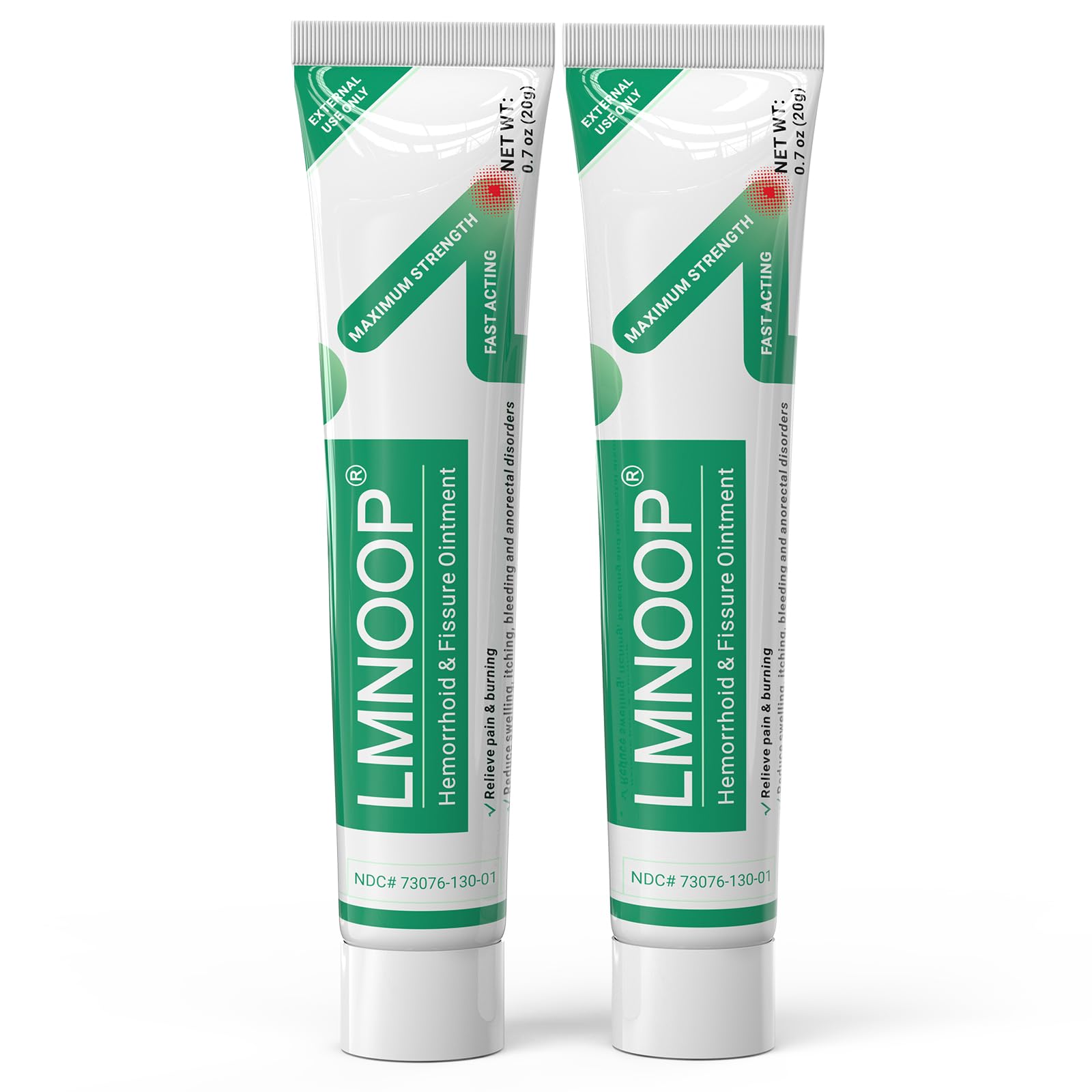 Hemorrhoid Treatment Ointment, Maximum Strength Treatment & Fast Relief for Pain, Itching, Burning, Swelling, Fissure, Bleeding, Discomfort, Long-Lasting Internal & External Hemorrhoid Cream, (2-Pack) - TrustMedUSA