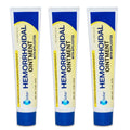 Hemorrhoidal Pain Relief Ointment 2 oz (56g) Per Tube Hemorrhoid Treatment for Fast Acting Itch, Swelling, and Maximum Strength Pain Relief (3 Pack) - TrustMedUSA
