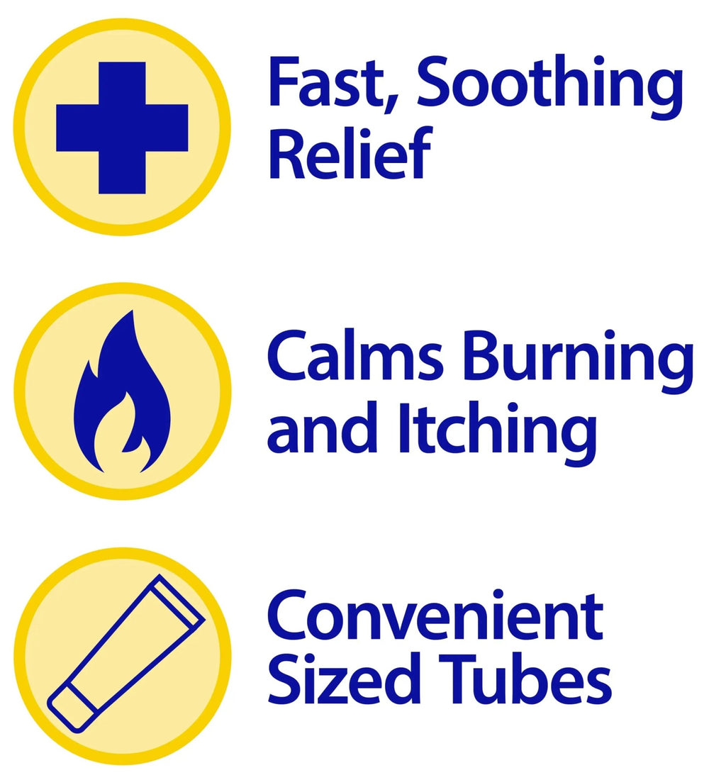 Hemorrhoidal Pain Relief Ointment 2 oz (56g) Per Tube Hemorrhoid Treatment for Fast Acting Itch, Swelling, and Maximum Strength Pain Relief (3 Pack) - TrustMedUSA
