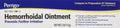Hemorrhoidal Pain Relief Ointment Generic for Preparation H 2 oz (57g) Per Tube, 2 Ounce (Pack of 3) - TrustMedUSA