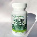 Hempväna® Relief Gems – Drug-Free Joint & Muscle Support Supplement – Supports Temporary Relief of Minor Aches & Pains from Daily Activity – Once-Daily Caplets (30 Count) - TrustMedUSA
