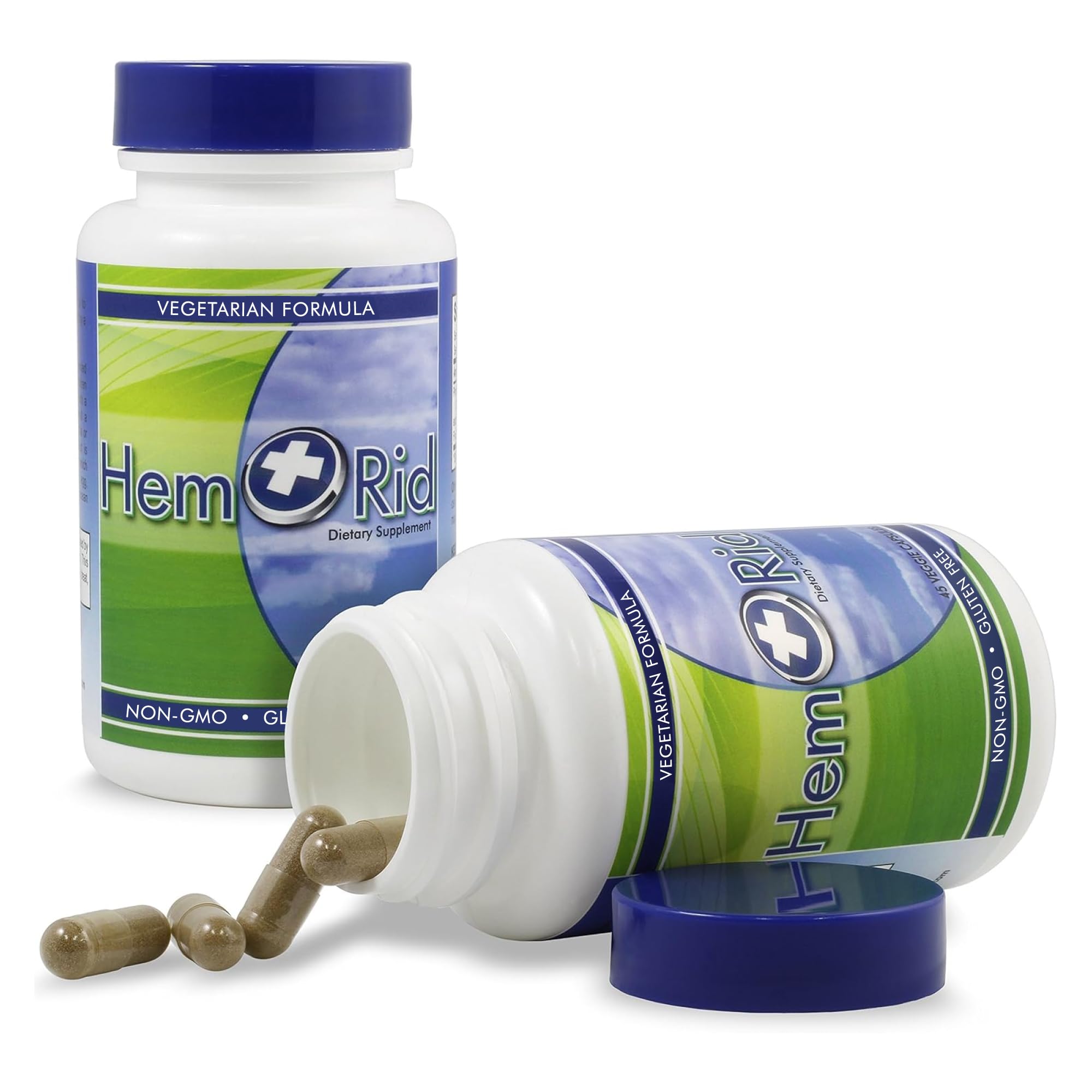 HemRid Best Hemorrhoid Supplement, Reduce Itching, Irritation, Bleeding, Burning in 2-5 Days, Clinically Tested Ingredients Provide Fast Relief in 120 Days - TrustMedUSA