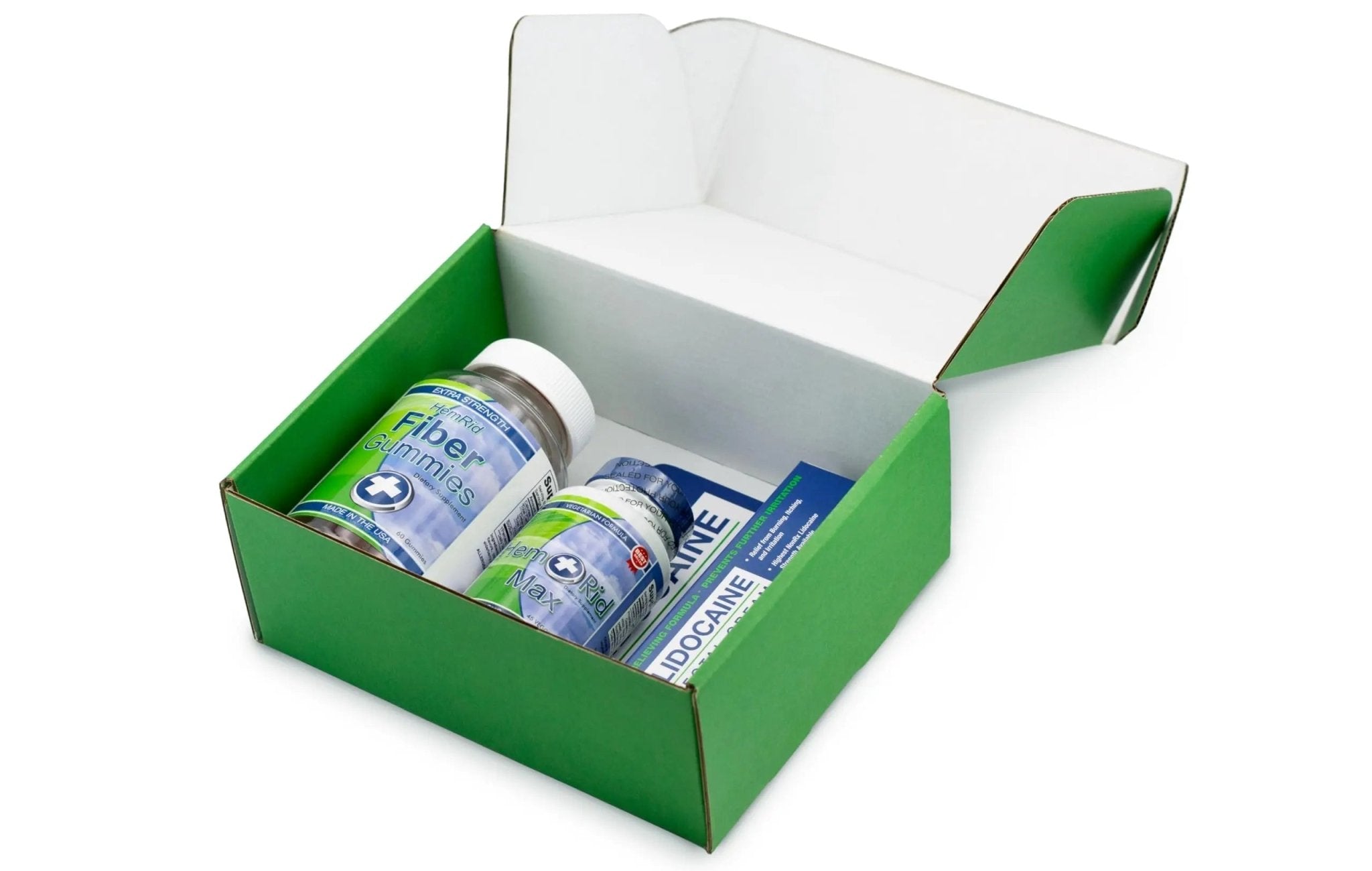 HemRid Complete Hemorrhoid Support System – Max Formula, Lidocaine Cream & Fiber Gummies for Immediate Relief & Long-Term Comfort - TrustMedUSA