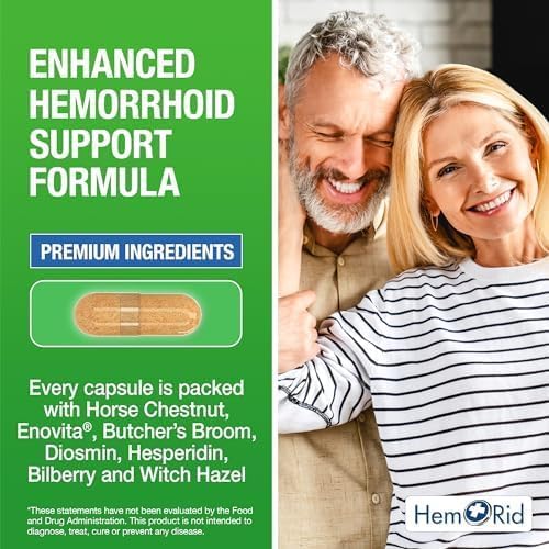 HemRid Max and Maximum Strength Lidocaine Cream - Hemorrhoid Relief Bundle for Fast Internal & External Support - Hemorrhoid Pills & Hemorrhoidal Lidocaine Cream for Rapid Comfort & Soothing Care - TrustMedUSA