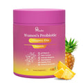 Her Juicy Women's Probiotic Gummies: Supports Women’s Wellness & pH Balance, Clean Vegan, Pineapple Flavor, Prebiotics & Lactobacillus Blend, with Slippery Elm, Gut Health & Immune Defense, 60 Gummies - TrustMedUSA