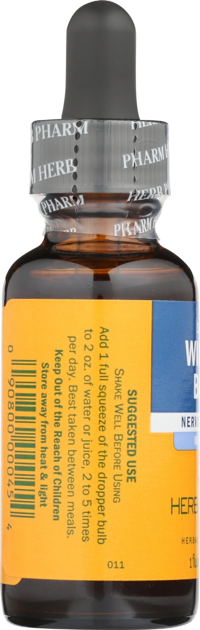 Herb Pharm Willow Bark Liquid Extract for Minor Pain - 1 Ounce (DWILL01) - TrustMedUSA