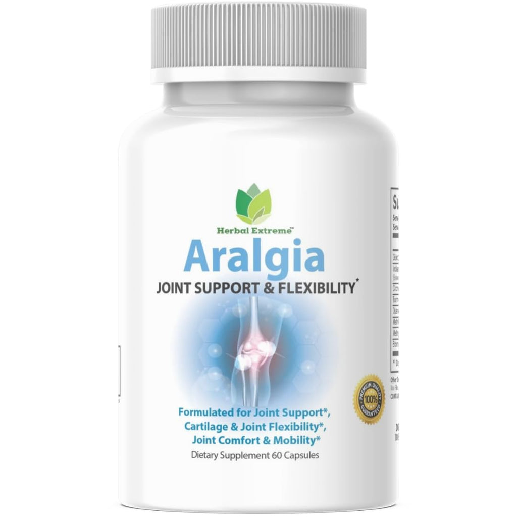 Herbal Extreme Aralgia Joint Support Supplement, 60 Capsules. - TrustMedUSA