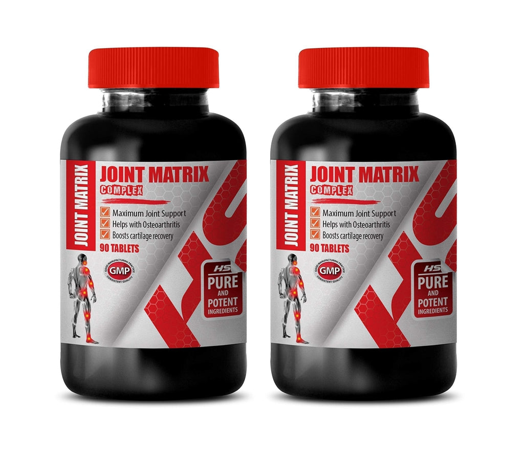 Herbal Strength Blend - Joint Matrix Complex - Everyday Movement, Vital Support, Nutritional Balance, Joint Blend, Structural Strength, Functional Motion 2 Bottles 180 Capsules - TrustMedUSA