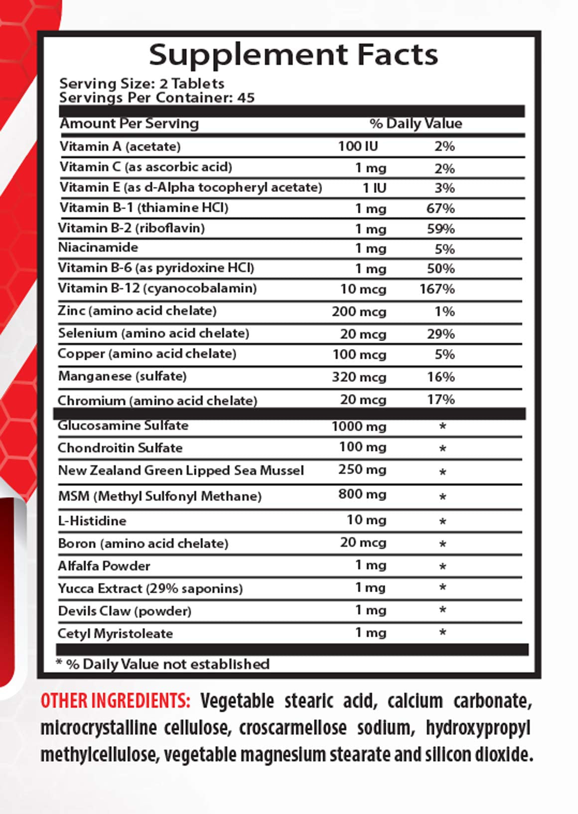 Herbal Strength Blend - Joint Matrix Complex - Everyday Movement, Vital Support, Nutritional Balance, Joint Blend, Structural Strength, Functional Motion 2 Bottles 180 Capsules - TrustMedUSA