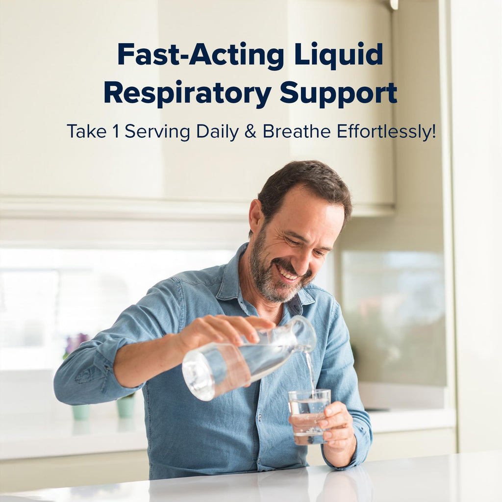 Herbal Tea Therapy Lung Renew Mullein Drops for Lungs (1 fl. oz.): Peppermint, Thyme, & Mullein Leaf Extract for Lungs Detox & Daily Respiratory Comfort - GMO-Free & Made in USA - TrustMedUSA