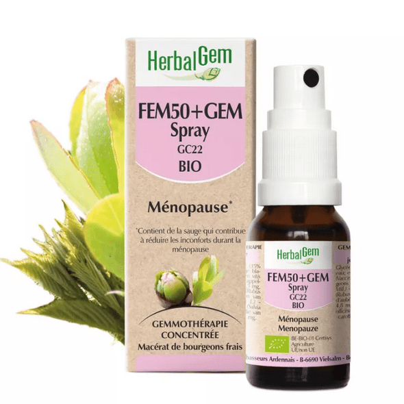 Herbalgem Complèxe Fem50+Gem Spray GC22 Menopause Bio 15 ml - TrustMedUSA