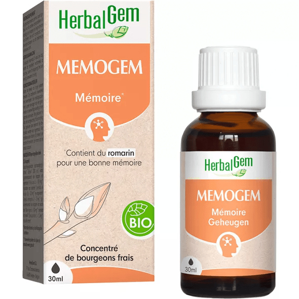 Herbalgem Complexe Memogem GC10 Mémoire Bio - TrustMedUSA