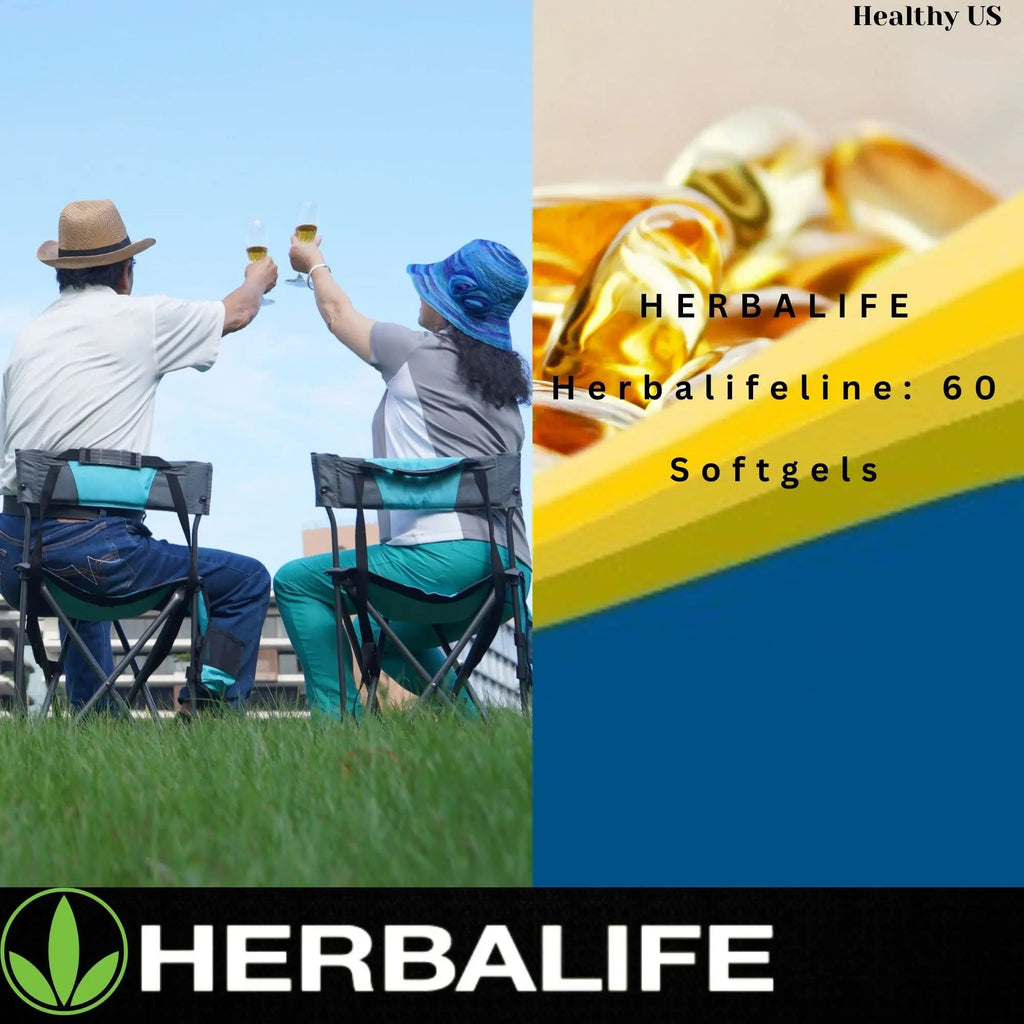 Herbalife Herbalifeline: 60 Softgels with Vitamin E, Marine Lipid Complex, Omega-3 Fatty - TrustMedUSA