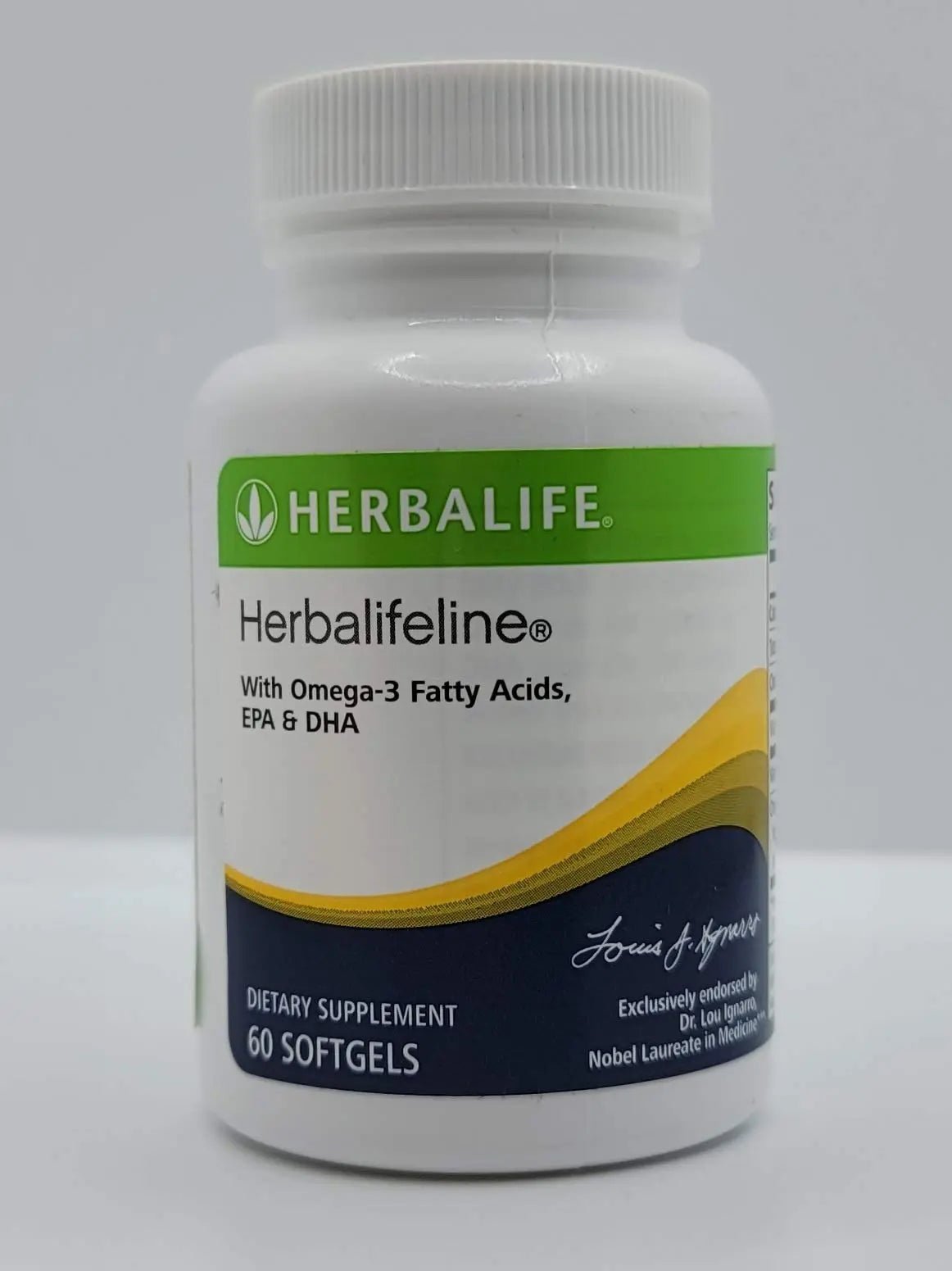 Herbalife Herbalifeline: 60 Softgels with Vitamin E, Marine Lipid Complex, Omega-3 Fatty - TrustMedUSA