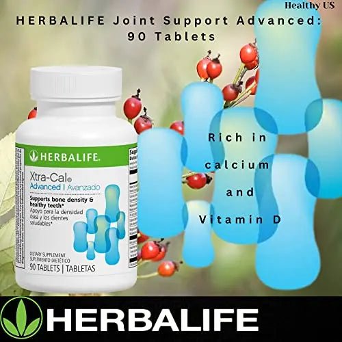 Herbalife Xtra-Cal Advanced: Tablets with Vitamin D and Minerals, Rich in Calcium - TrustMedUSA