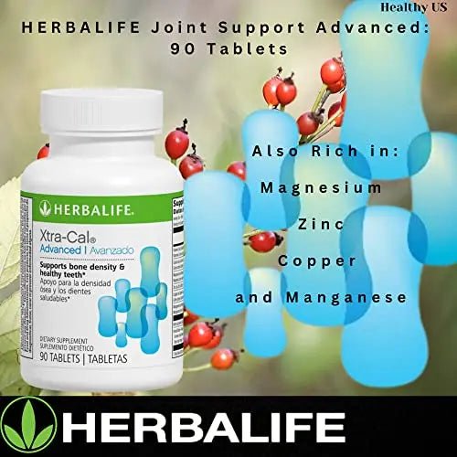 Herbalife Xtra-Cal Advanced: Tablets with Vitamin D and Minerals, Rich in Calcium - TrustMedUSA