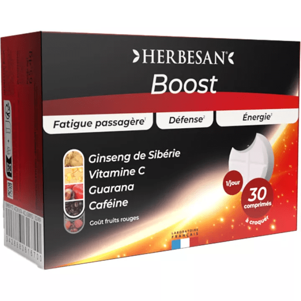 Herbesan Boost Fatigue Defense & Energy 30 tablets - TrustMedUSA