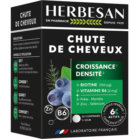 Herbesan Hair Loss Growth & Density 30 tablets - TrustMedUSA