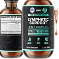 HERBIFY Lymphatic Drainage Drops for Liver Detox & Immune Support - Lymph System Support Drops - Detox Cleanse - 30 Days Supply - 2 Fl Oz Made in USA - Maple Wellness Supplements