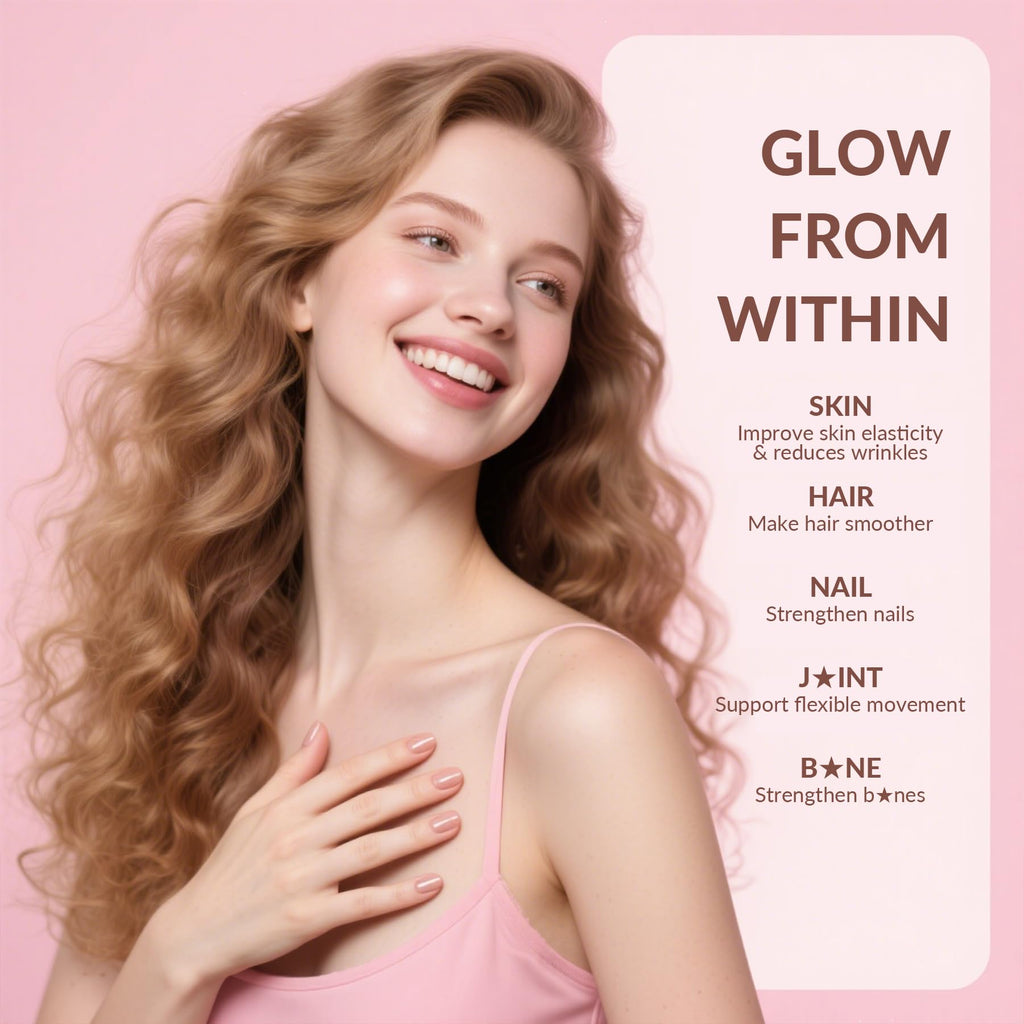 Herbovella Marine Collagen Peptides Gummies for Women- Hydrolyzed Collagen Peptides 1000mg with Biotin, Vitamins, Hyaluronic Acid- for Skin Hair Nails -Sugar Free, 30 Servings, Peach Flavor - Maple Wellness Supplements
