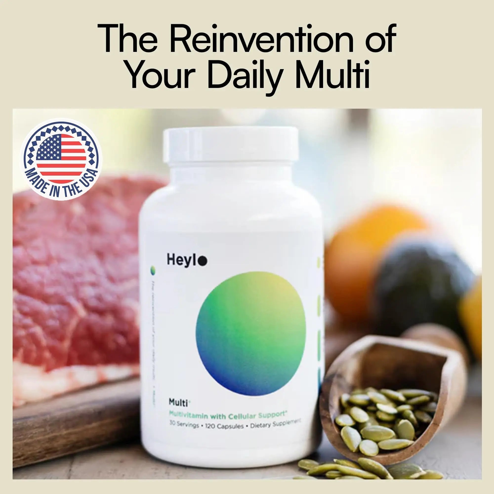 Heylo Multi+ Advanced Multivitamin Supplement – Boosts Energy, Enhances Immune Support, Provides Antioxidant Protection, Promotes Detoxification - TrustMedUSA