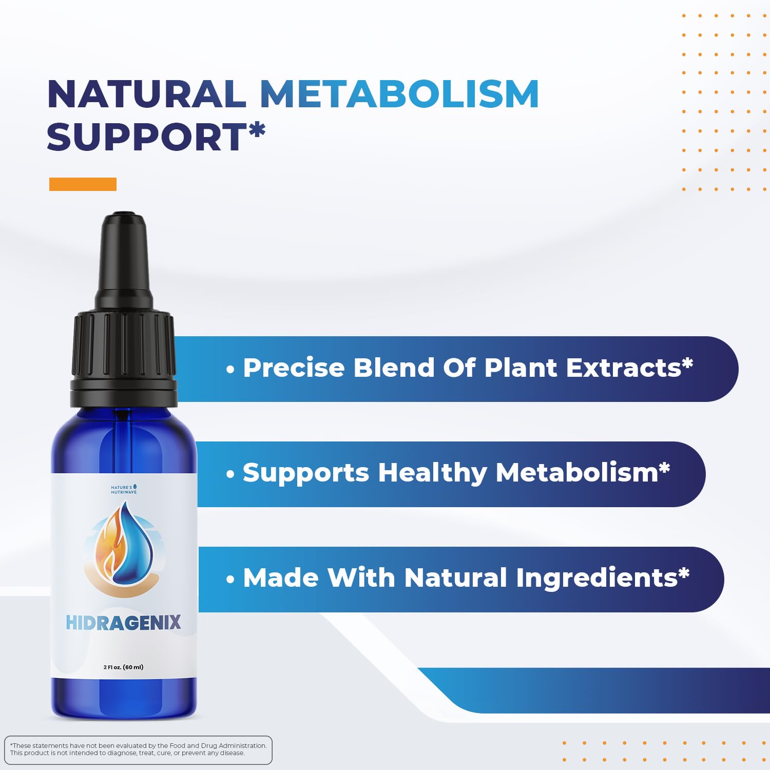 Hidragenix – Natural Herbal Supplement with Maca, Green Tea, Grape Seed & More – Non-GMO, 60 Servings – Manufactured in the USA, 2 FL.OZ, 60ml - 1 Month Supply - TrustMedUSA