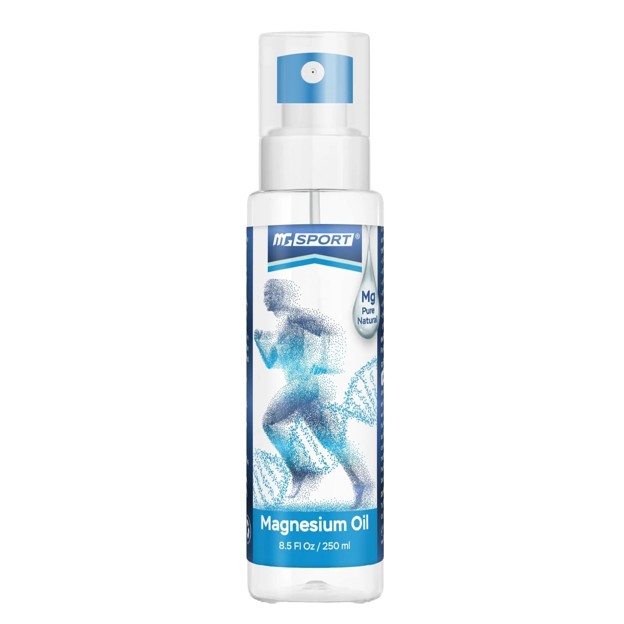 High Absorption Pure Magnesium Oil Spray – 250 ml – 100% Pure Magnesium Chloride - TrustMedUSA