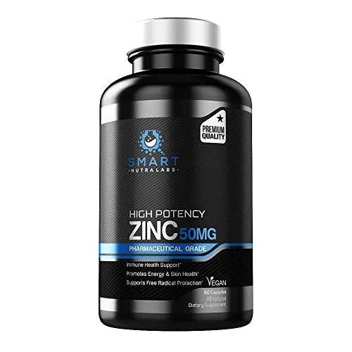High Potency Zinc Picolinate 50MG- Vegan Zinc Supplement, Supports - TrustMedUSA