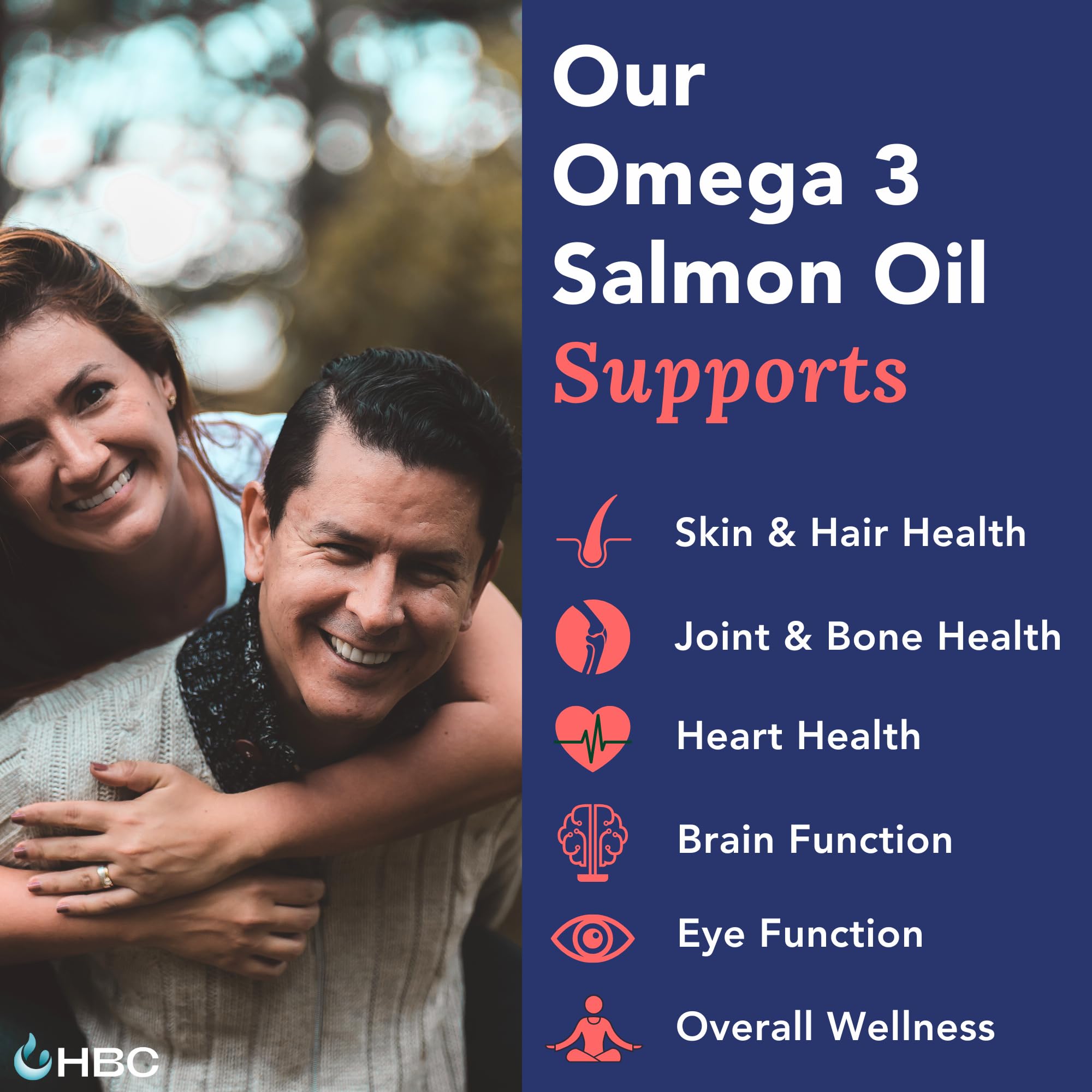 High Strength Omega 3 Fish Oil - 1000mg, Norwegian Salmon Oil with EPA & DHA, No Burping or Aftertaste, Omega 3 Fatty Acids Supplement for Eye, Brain & Heart, Triglyceride Form - 180 Capsules - TrustMedUSA