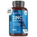 High Strength Zinc Tablets 50mg – 400 Vegan Zinc Bisglycinate Tablets 6+ Months - TrustMedUSA