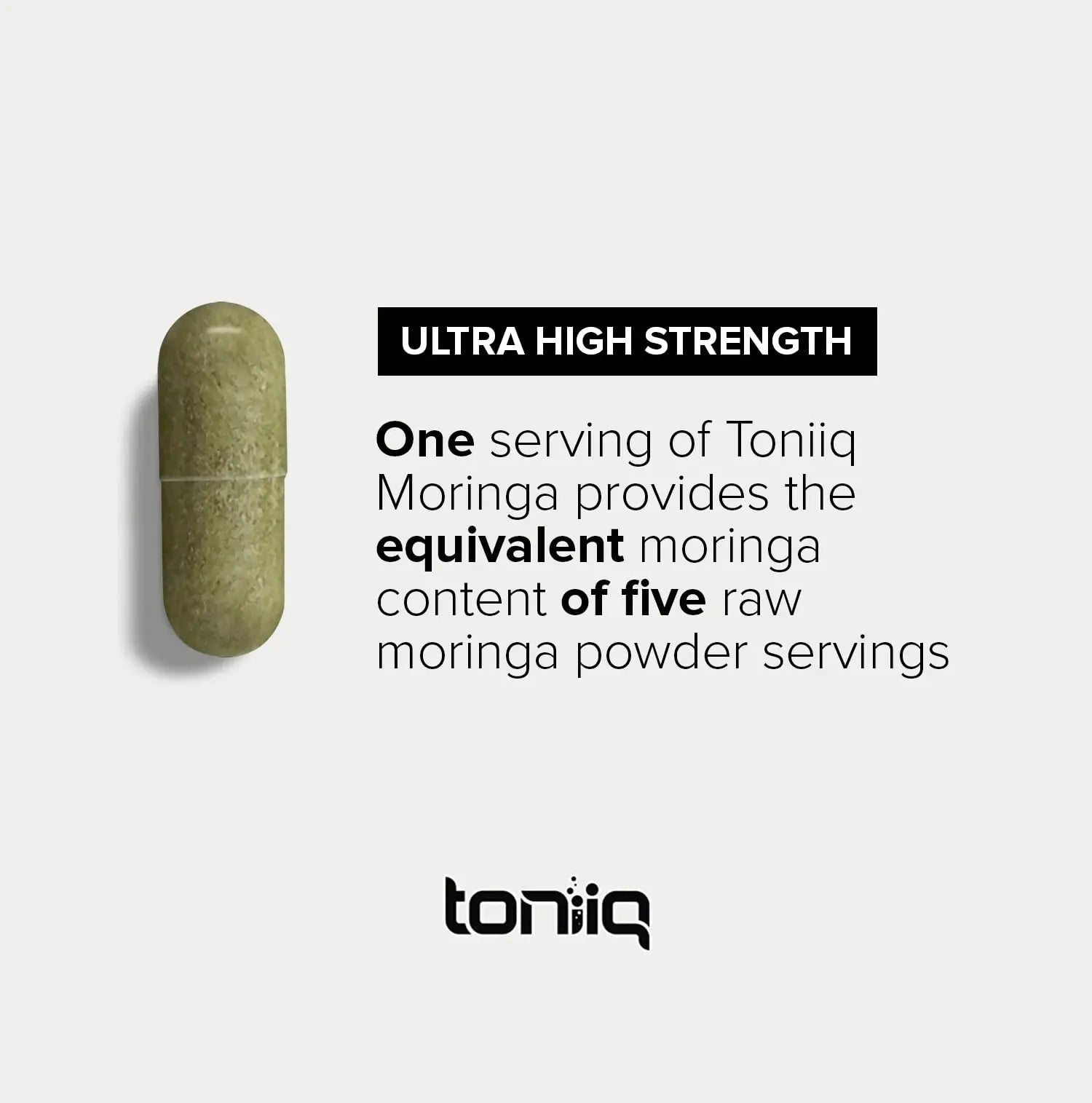 Highly Potent Full Spectrum Indian Moringa Extract - 30% Third-Party Tested Protein - TrustMedUSA