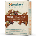 Himalaya Koflet Lozenges, Vanilla Chai Flavor, Natural Herbal Cough Drop for Warming Relief and Soothing Comfort, 130 mg, 20 Lozenge - Maple Wellness Supplements