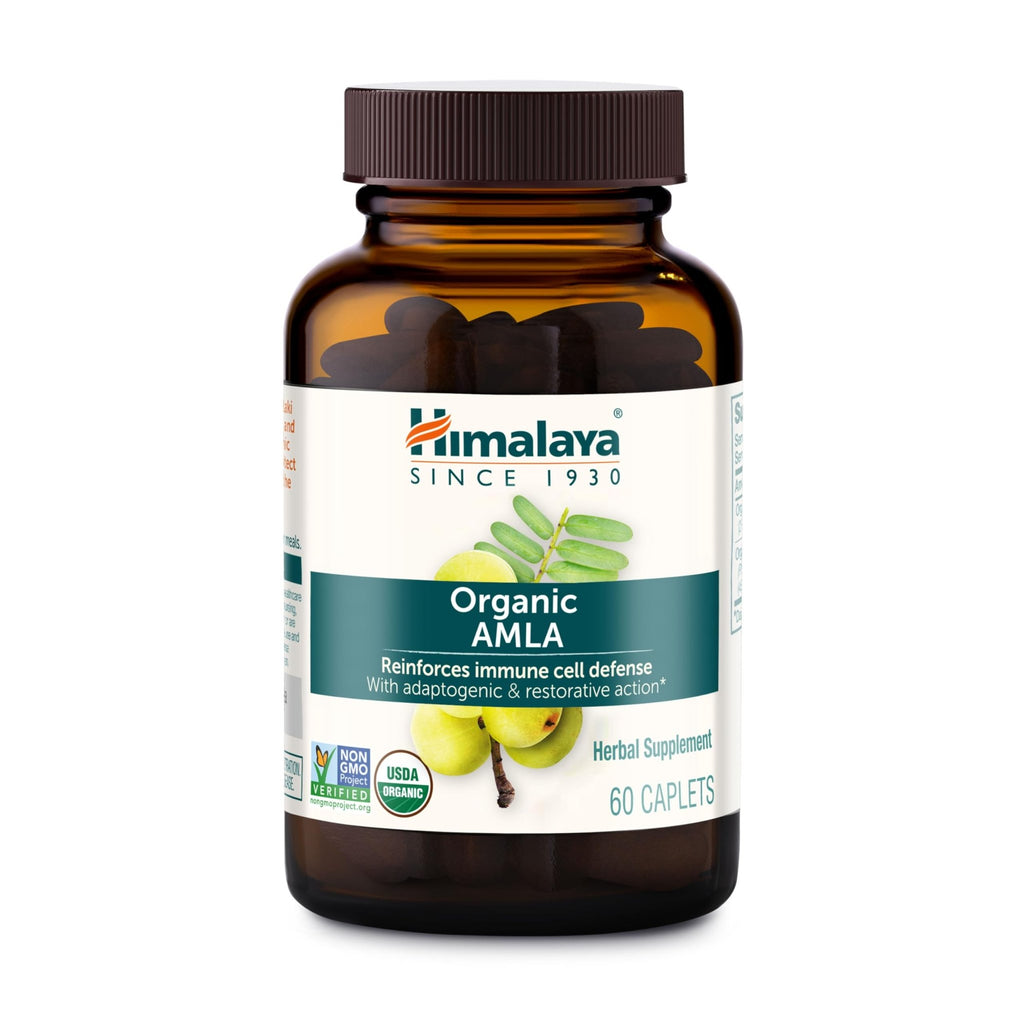 Himalaya Organic Amla - Herbal Immune Support Supplement with Adaptogen and Antioxidant - USDA Organic, Vegan - TrustMedUSA