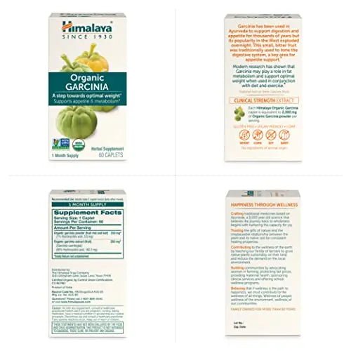 Himalaya Organic Garcinia Cambogia for Weight Loss, Promotes Healthy Body Weight - TrustMedUSA