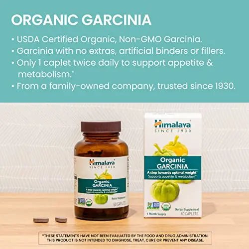 Himalaya Organic Garcinia Cambogia for Weight Loss, Promotes Healthy Body Weight - TrustMedUSA