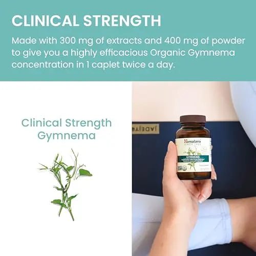 Himalaya Organic Gymnema Herbal Supplement for Weight Management, USDA Certified - TrustMedUSA