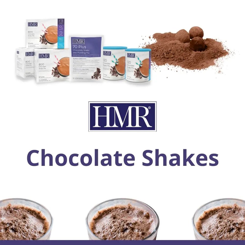 HMR 120 "Classic" Shake Meal Replacement Powder | Chocolate Shake Mix to Support - TrustMedUSA