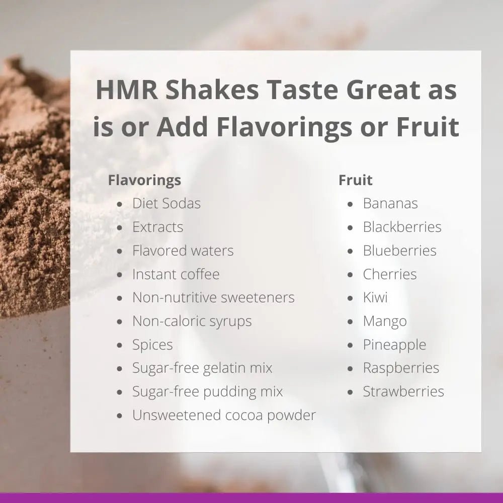 HMR 120 "Classic" Shake Meal Replacement Powder | Chocolate Shake Mix to Support - TrustMedUSA