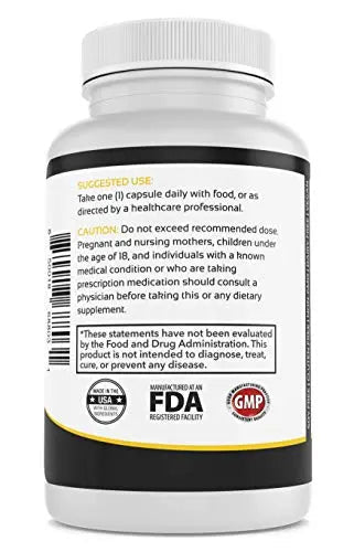 HMS Nutrition 550mg Berberine HCL from Berberis Aristata Root - TrustMedUSA
