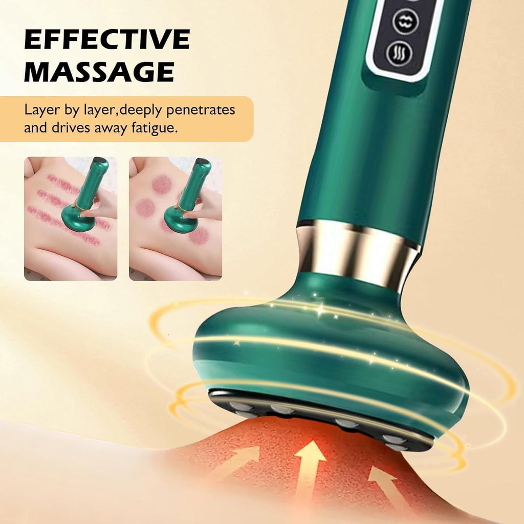 HNRF Anti Cellulite Massage Tool Body Sculpting Machine Suction Massager 3-in-1 Masajeador para Celulitis Y Grasa Abdominal De Madera Remover for Legs Electric Vacuum Cupping Full Contouring Device - Maple Wellness Supplements
