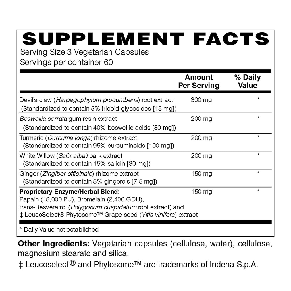Holly Hill Health Foods, Inflammove (Healthy Joint & Mobility Support*), 180 Vegan Capsules - TrustMedUSA