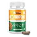 HONEYBEEZONE-Bee Propolis Capsules – 100% Natural Energy and Immune Support Supplement | Non-GMO, Gluten-Free, 60 Easy-to-Swallow Veggie Capsules - TrustMedUSA