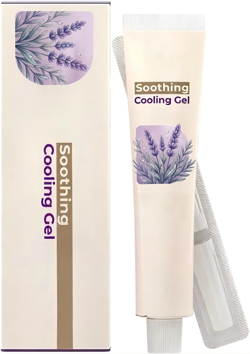 HongTu Soothing Cooling Gel for Anal Skin Care, Hemorrhoid Cream for Itching, Swelling, Burning and Discomfort Relief - 0.7Oz Tube (1pc) - TrustMedUSA