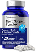 Horbäach Brain Supplement | 120 Capsules | with Phosphatidylserine & DMAE | Advanced Formula for Memory, Focus, Clarity | Vegetarian & Gluten Free | Neuro Support - TrustMedUSA