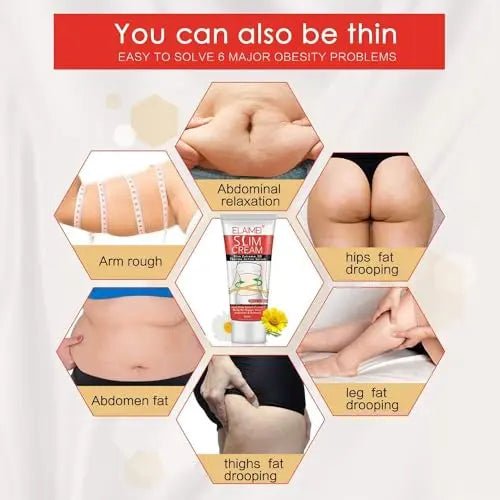 Hot Cream 2 Pack, Slimming Hot Cream for Belly Burns Fat, Slimming Cream Fat Burning - TrustMedUSA