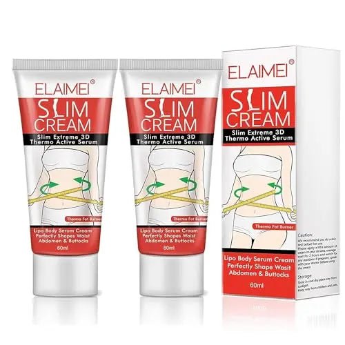 Hot Cream 2 Pack, Slimming Hot Cream for Belly Burns Fat, Slimming Cream Fat Burning - TrustMedUSA