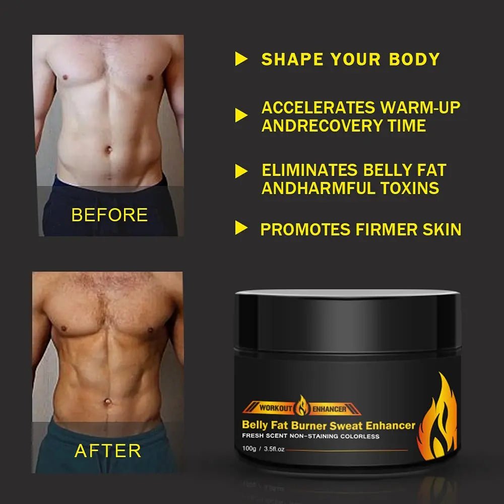Hot Cream 2Pack, Fat Burning Cream for Belly, Natural Sweat Workout Enhancer Gel - TrustMedUSA