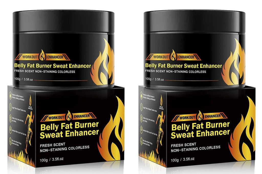 Hot Cream 2Pack, Fat Burning Cream for Belly, Natural Sweat Workout Enhancer Gel - TrustMedUSA