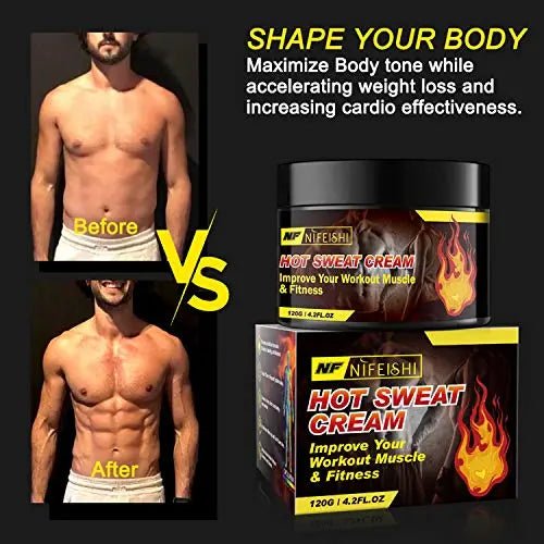 Hot Cream, Fat Burning Cream for Belly, Cellulite Firming & Slimming Cream - TrustMedUSA